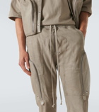Rick Owens Leather cargo pants
