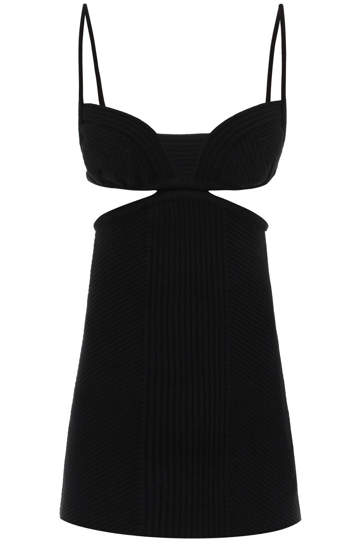 ワンピース Off-White Sec Skin Draped Mini Dress Ls Black - Bl Off-White Sec Skin Draped Mini Dress Ls Black - Bl Off-White