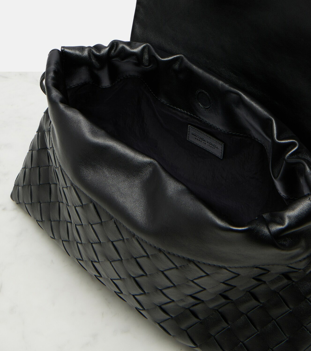 Bottega Veneta Giorno Small Intrecciato leather crossbody bag