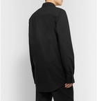 Balenciaga - Stretch-Poplin Shirt - Black