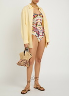 Etro Printed Low-back Swimsuit Multicoloured 1