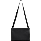 Bottega Veneta Black Embossed Messenger Bag