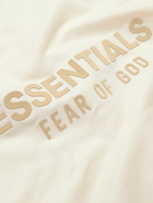 FEAR OF GOD ESSENTIALS - Logo-Appliquéd Shell Coach Jacket - White