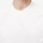 Adidas Men's Blue Version Essential T-Shirt in Cloud White