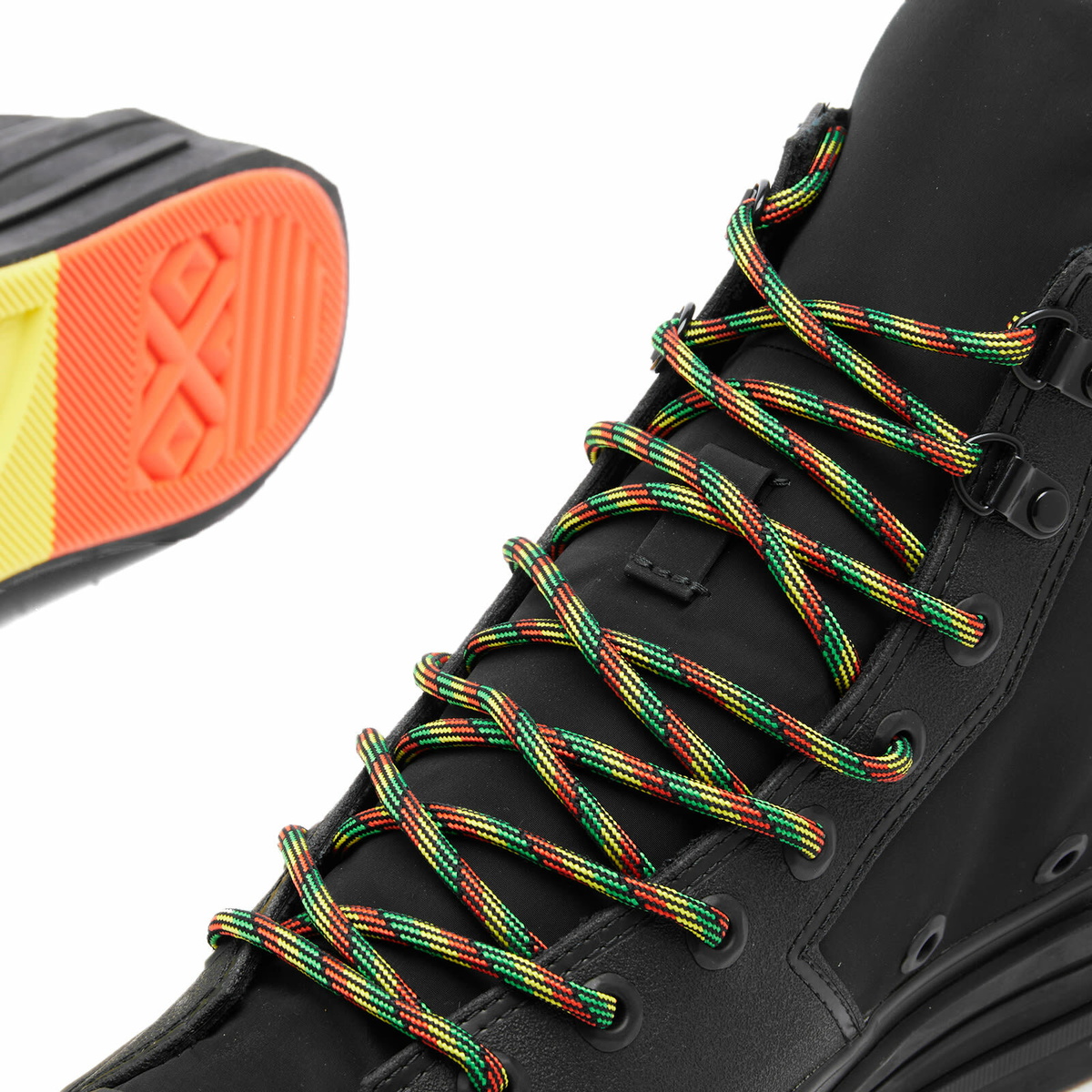 Converse x Daily Paper De Luxe SQR in Black