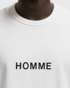 Comme des Garçons Homme TEE White Mens Shortsleefe