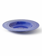 Buccellati - Double Rouche 23cm Porcelain Soup Bowl