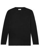 SSAM - Gab Cashmere and Cotton-Blend Jersey T-Shirt - Black