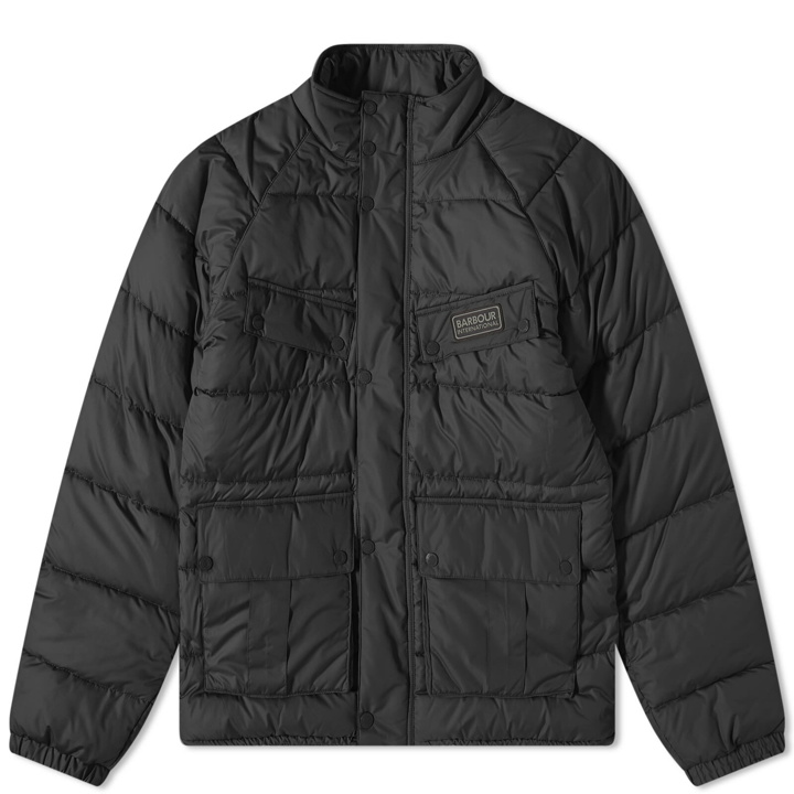 Photo: Barbour Men's International Terrance Quilt Jacket in Black