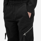 Jacquemus Men's Marrone Cargo Trousers in Black