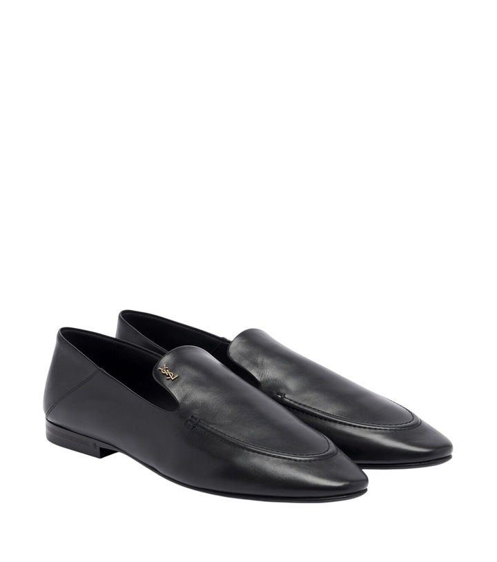 Photo: Saint Laurent Alain leather loafers