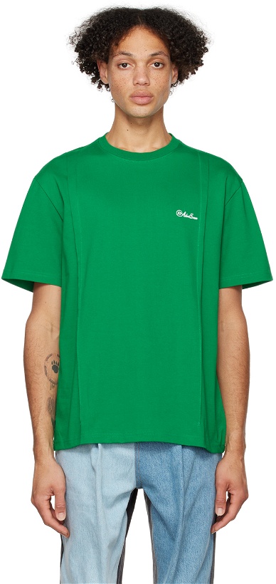 Photo: ADER error Green Fluic T-Shirt