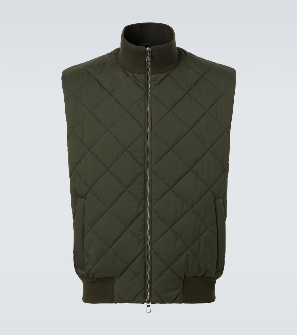 Loro Piana Windwish Storm quilted vest