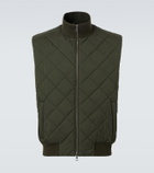 Loro Piana Windwish Storm quilted vest