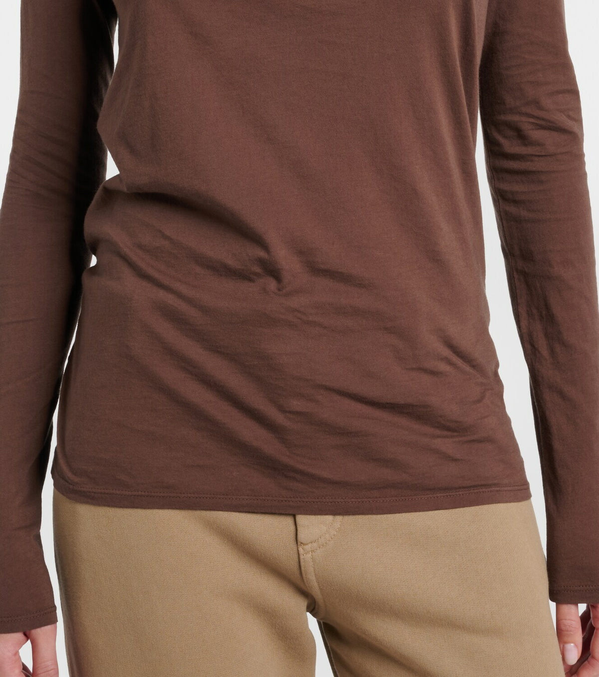 Nili Lotan Susana cotton jersey T-shirt