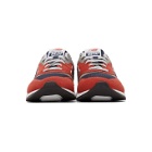 New Balance Red and Navy 997H Sneakers