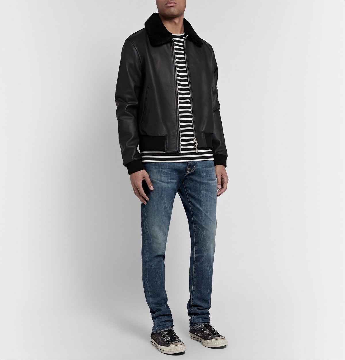 AG Jeans - Tellis Slim-Fit Stretch-Denim Jeans - Blue