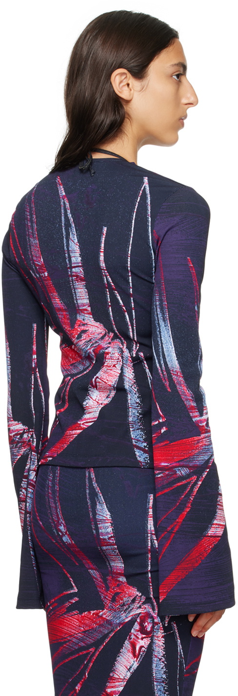 Louisa Ballou Multicolor Classic Cardigan