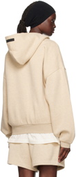 Fear of God ESSENTIALS Beige Bonded Hoodie