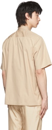 Dries Van Noten Beige Cotton Shirt