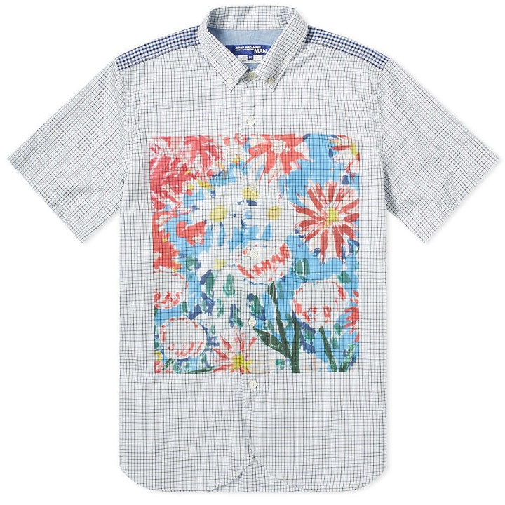 Photo: Junya Watanabe MAN Short Sleeve Floral Print Shirt