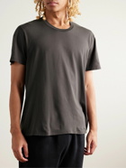 Les Tien - Garment-Dyed Combed Cotton-Jersey T-Shirt - Gray