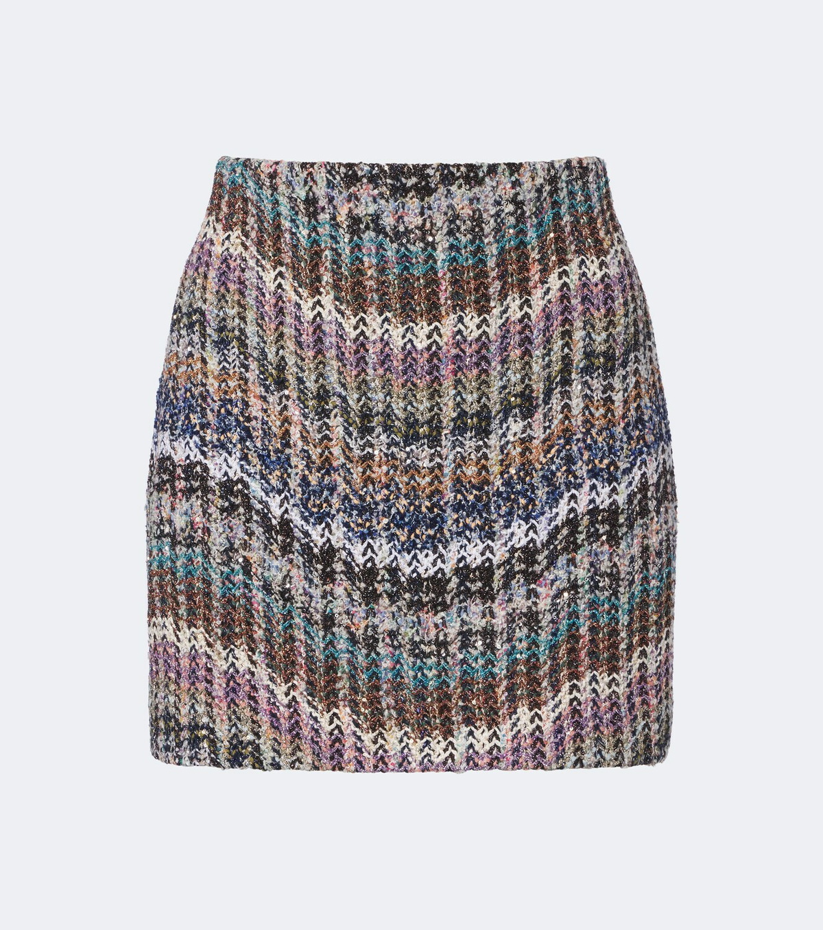 Missoni Knitted lamé miniskirt