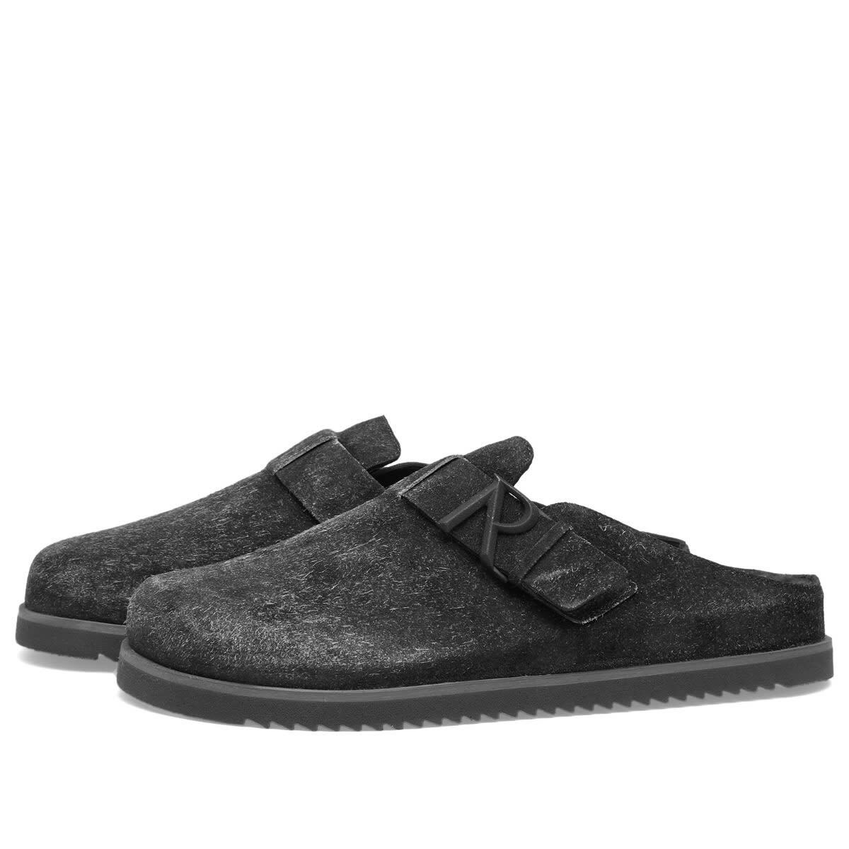 Represent Men's Initial Mule - Fleck Hairy Suede in Off