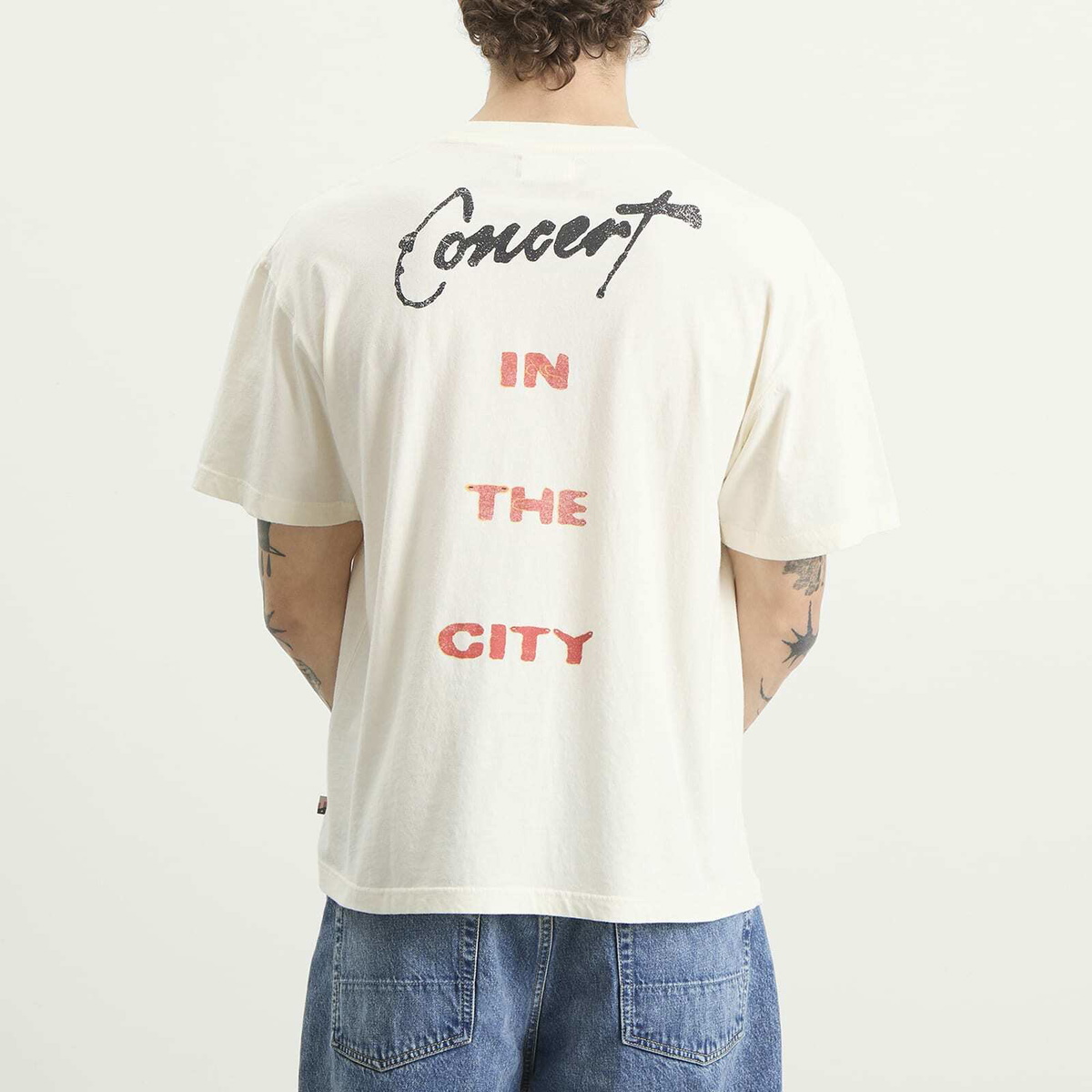 Honor the Gift Men's Concert In The Park T-Shirt in Bone