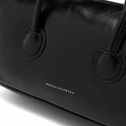 MARGE SHERWOOD Women's Zipper Small Bag in Black Crinkle 