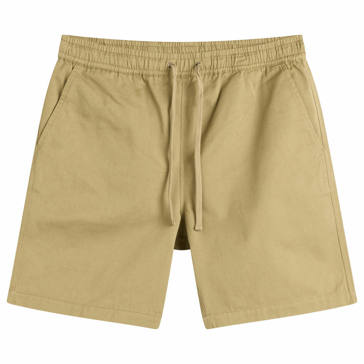 Universal Works Men's Twill Beach Shorts in Sand