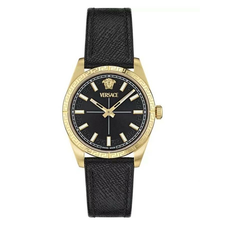 Photo: Versace Millenyium Quartz Black Dial Ladies Watch VE0E00125