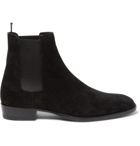 Saint Laurent - Suede Chelsea Boots - Men - Black