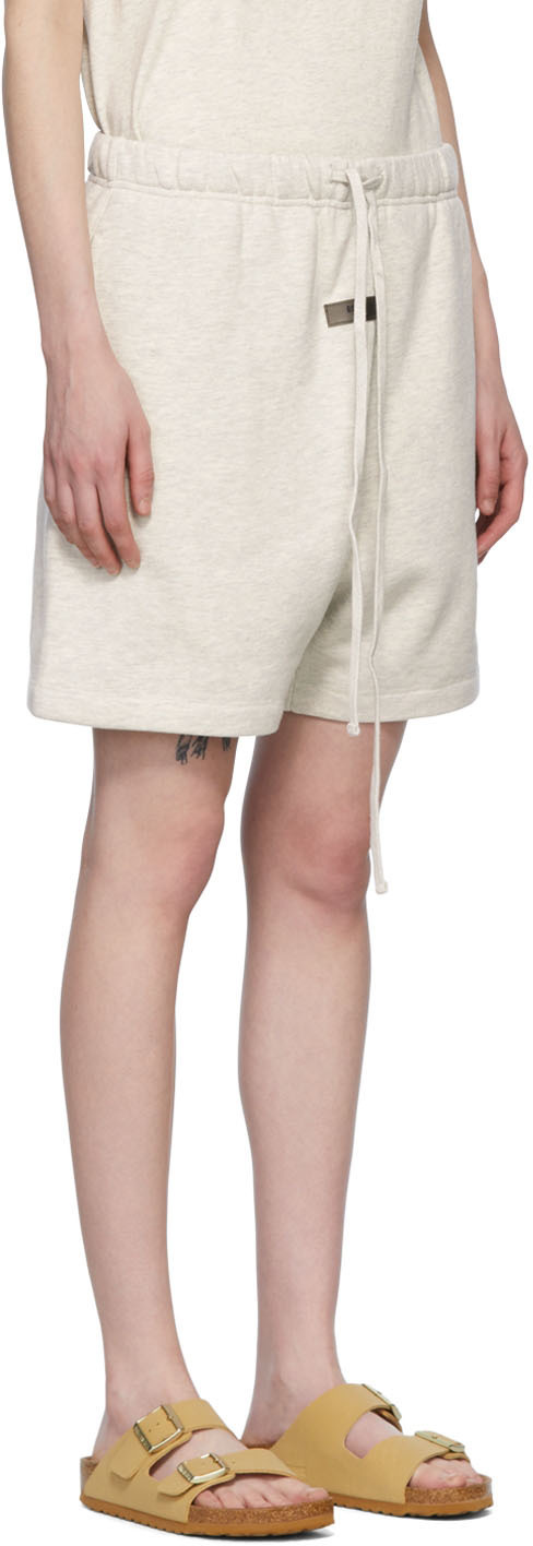 Off-White Cotton Shorts