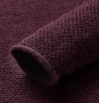 nonnative - Hiker Wool-Blend Sweater - Burgundy