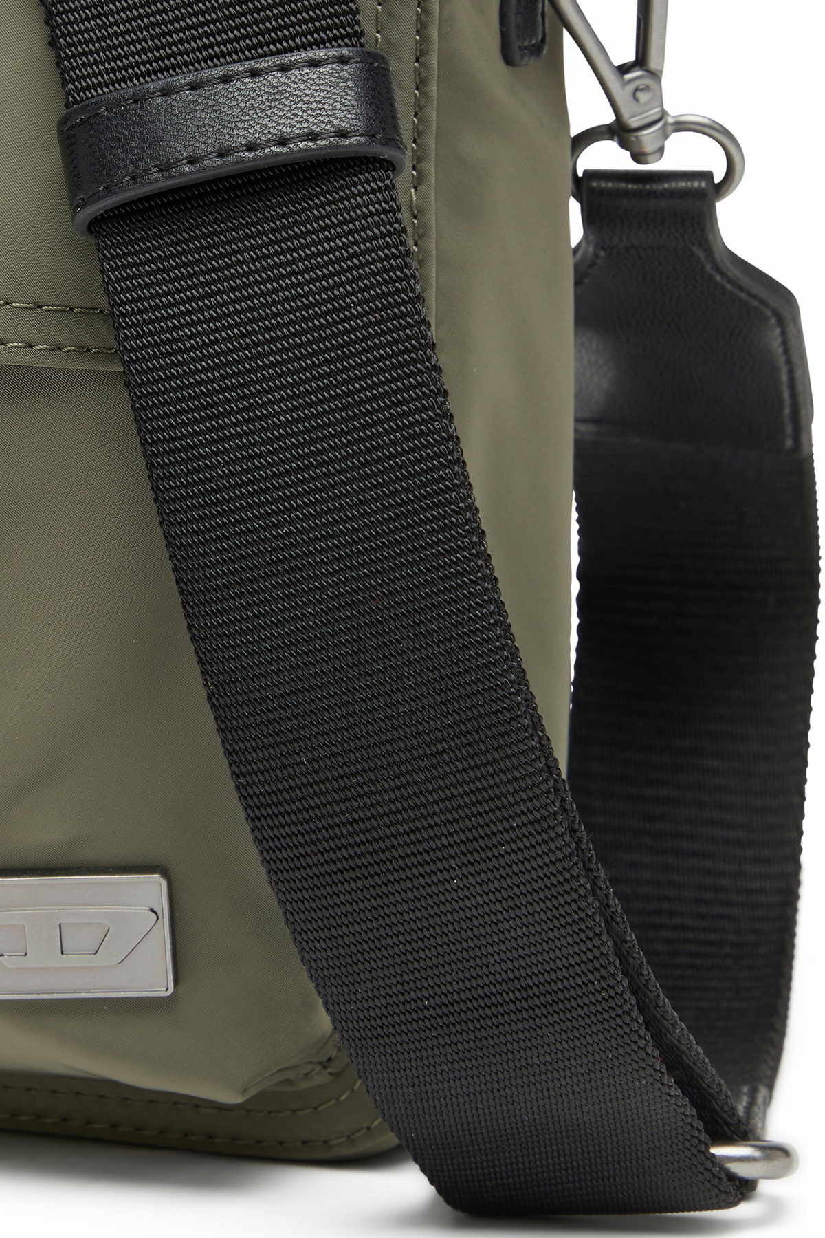 Diesel Multi-Pkts-Crossbody bag in utilitarian shell - Crossbody Bags - Unisex - Green
