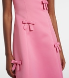 Leo Lin Beatrice bow-detail midi dress