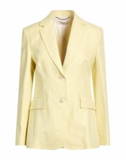 Agnona Womens Blazer Pastel in Yellow