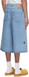 ADER error Blue Significant TRS Tag 01 Denim Shorts