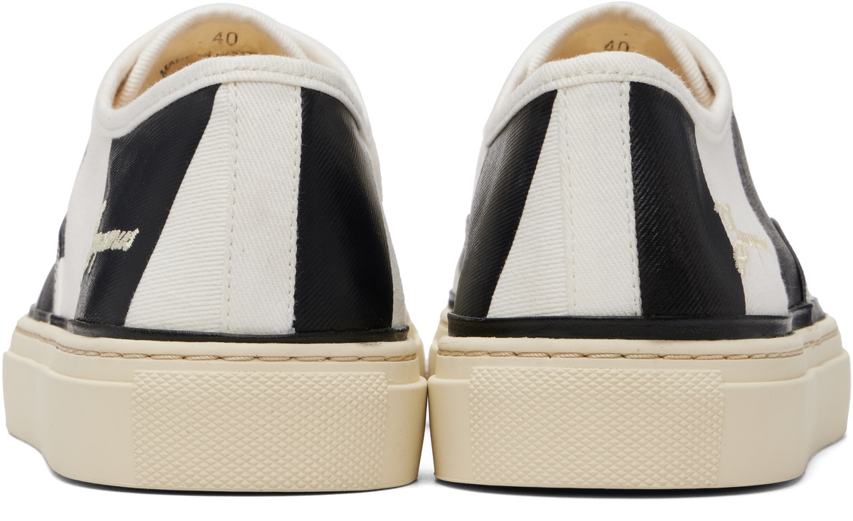 JACQUEMUS White & Black 'The Féfé' Sneakers