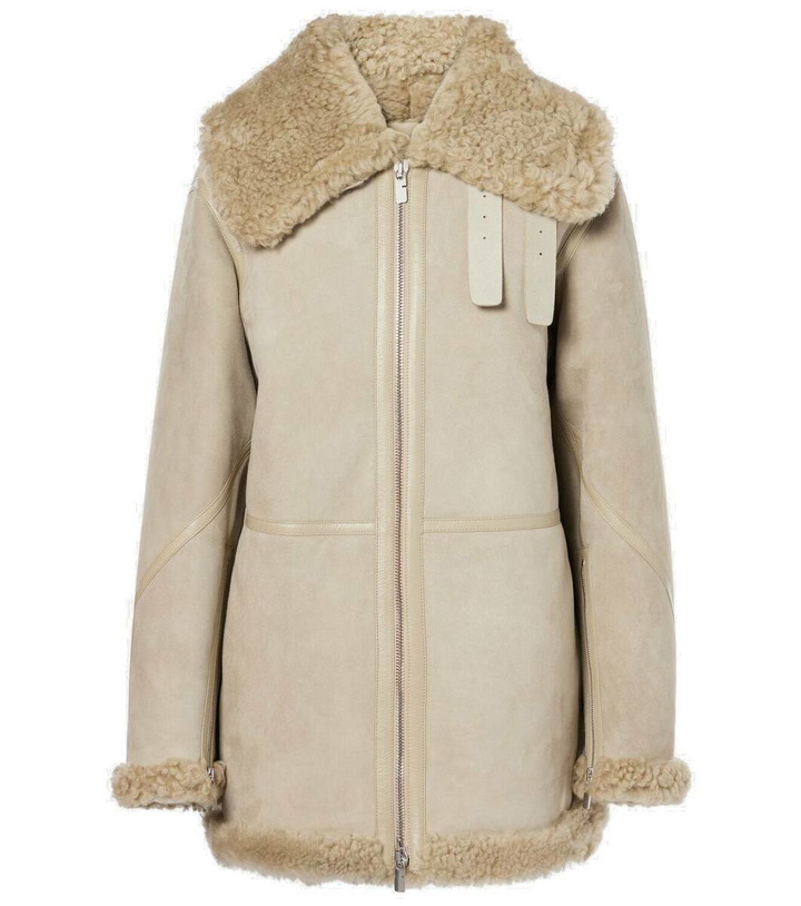 Photo: Burberry Shearling-lined leather jacket