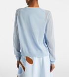 Dorothee Schumacher Summer semi-sheer cotton-blend cardigan