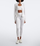 Adidas by Stella McCartney Logo leopard-print jacket