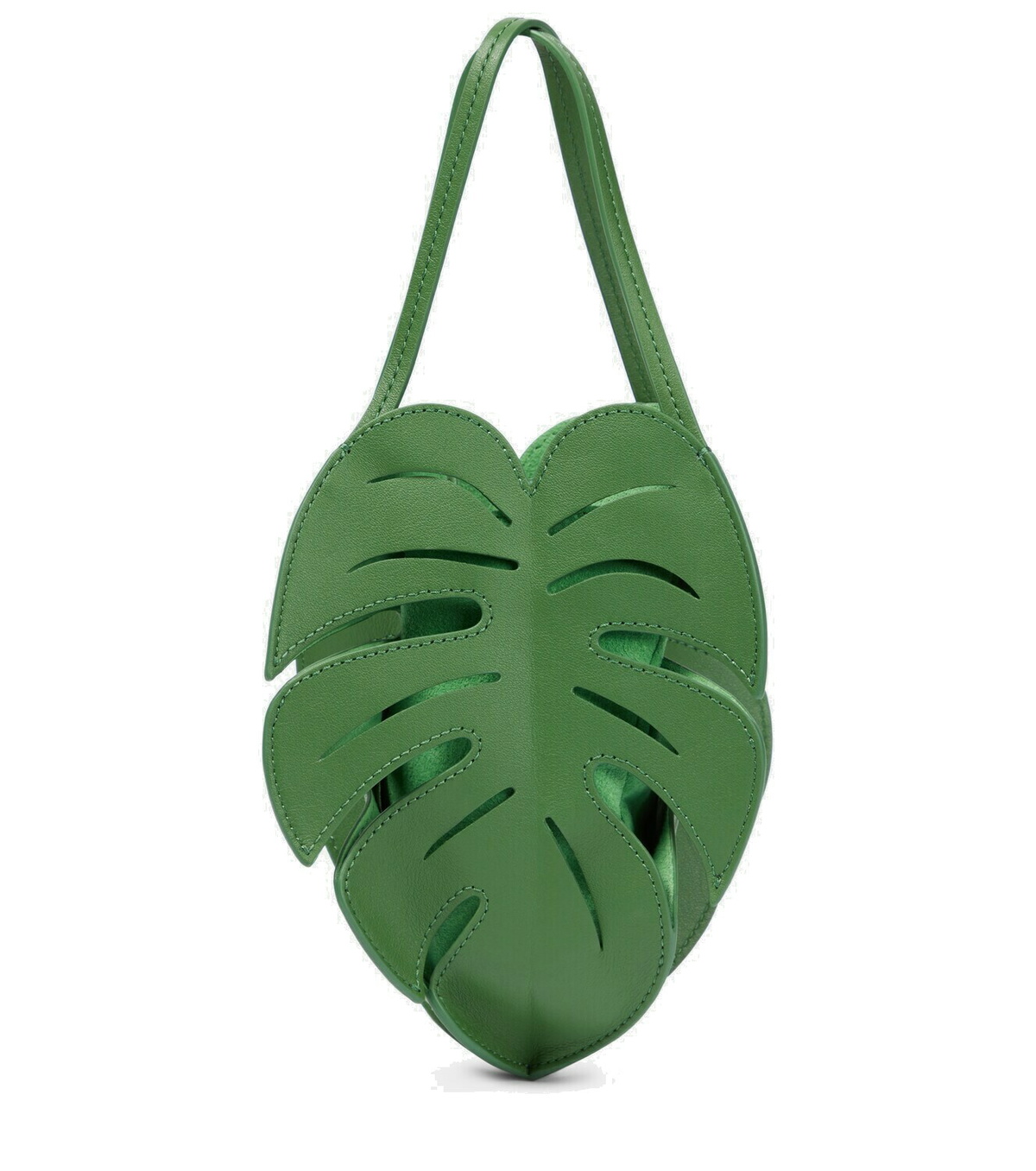 Staud Leaf leather tote bag Staud