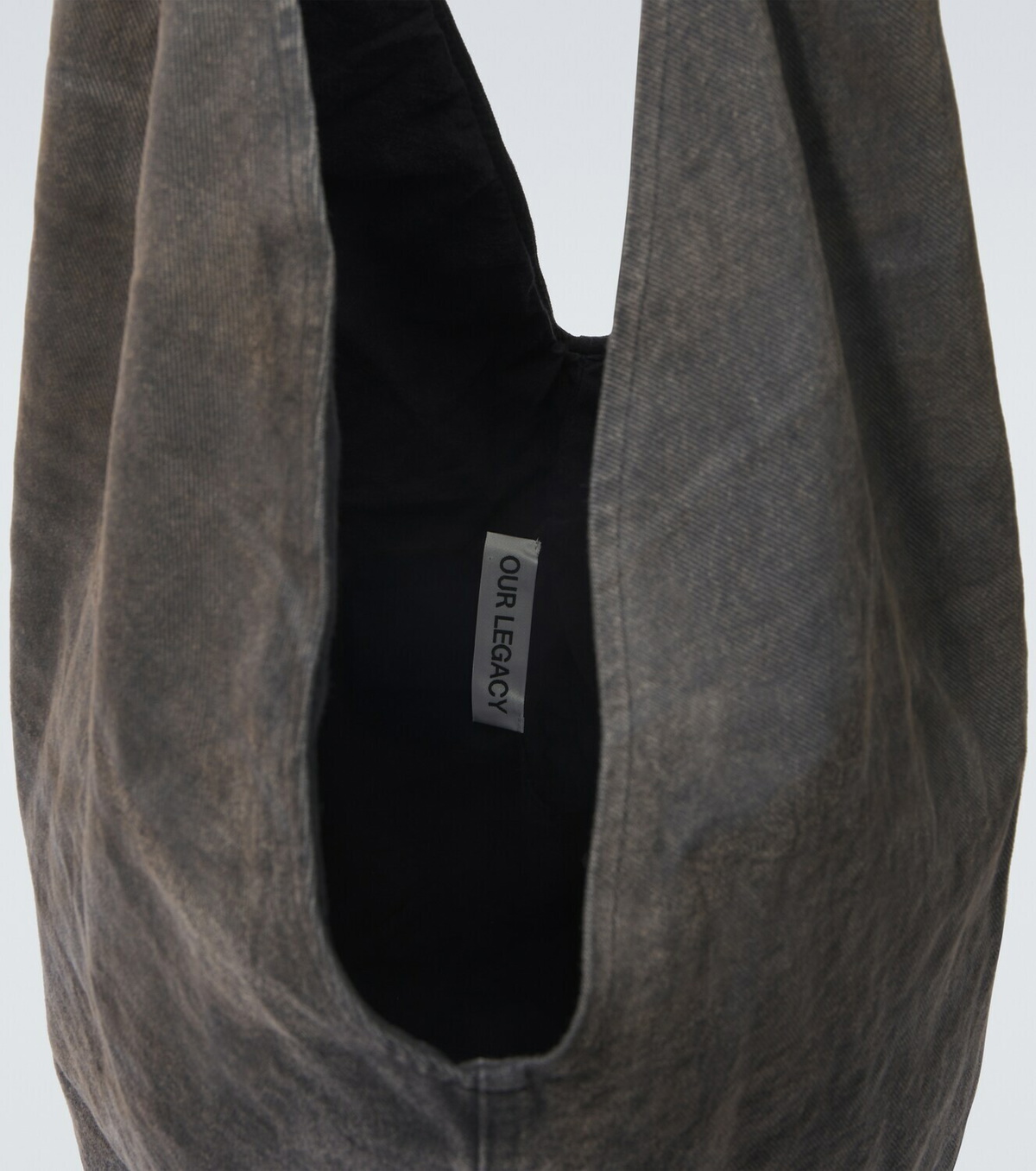 Our Legacy Drip denim shoulder bag Our Legacy