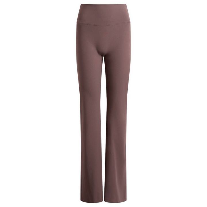Photo: Nike Women's Zenvy High Waisted Flared Leggings in Tattoo/White