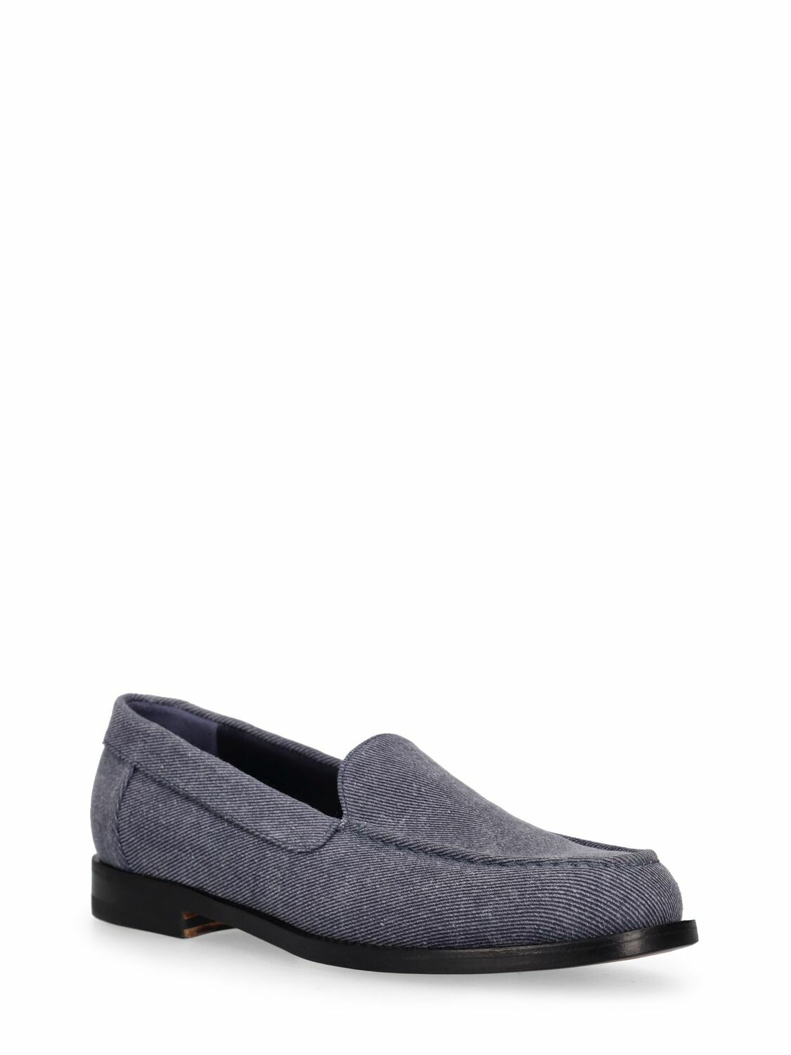 Manolo Blahnik>>ディネグアルド デニムモカシン MANOLO BLAHNIK - Dineguardo Denim Loafers Manolo Blahnik