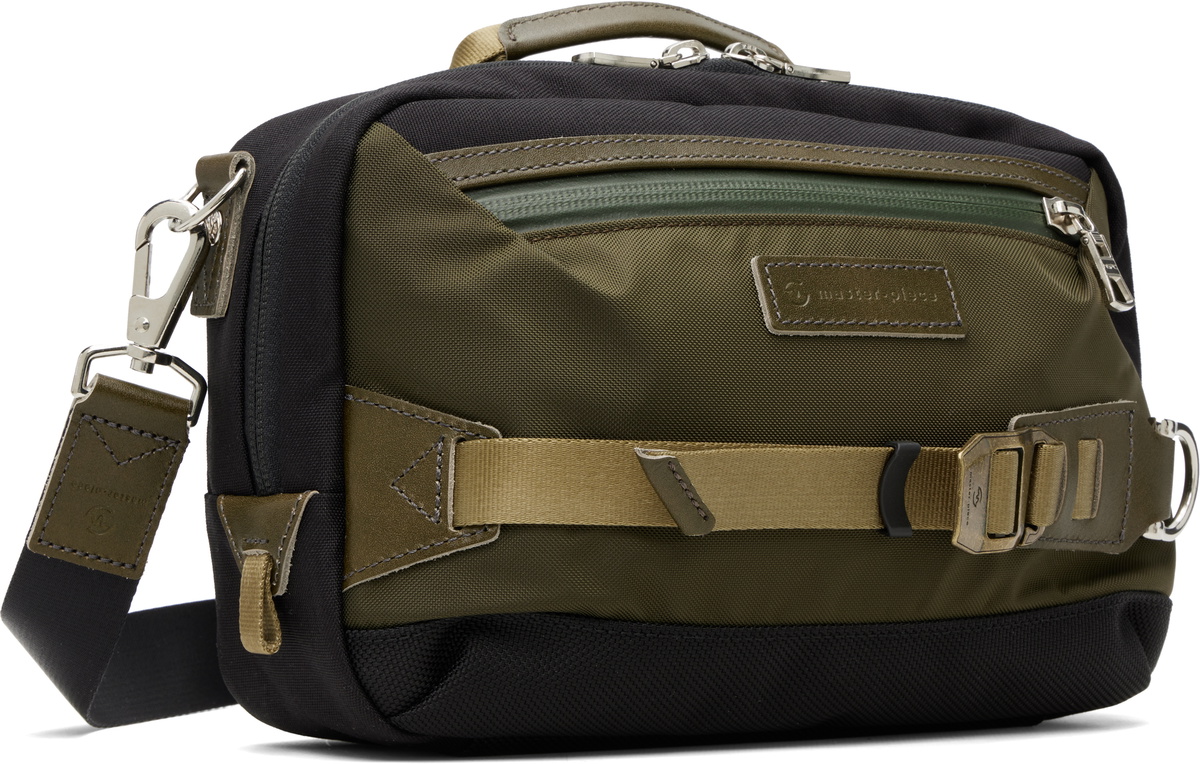 master-piece Khaki & Black Potential 2WAY Mini Shoulder Bag