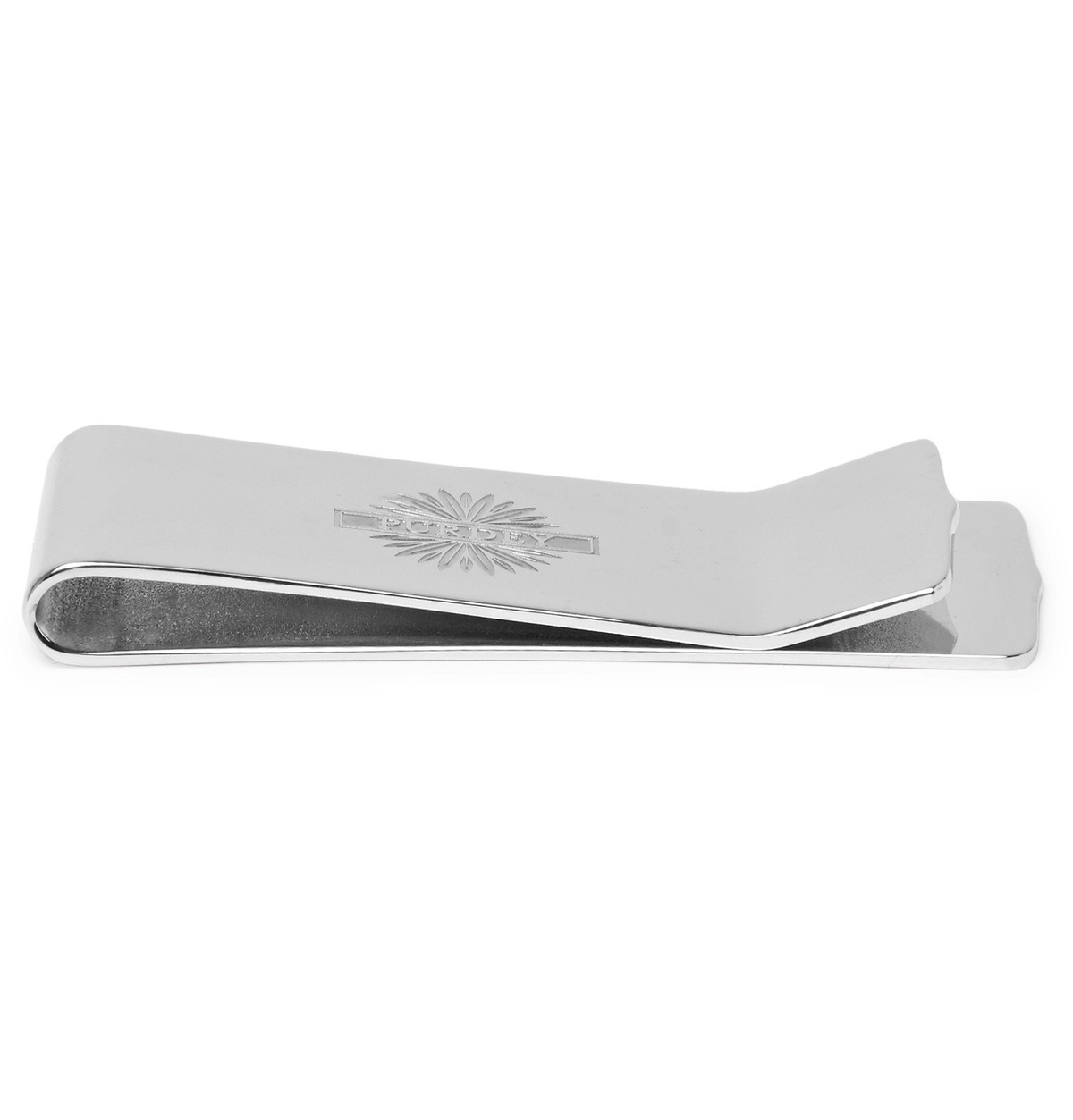 James Purdey & Sons - Stainless Steel Money Clip - Silver Purdey