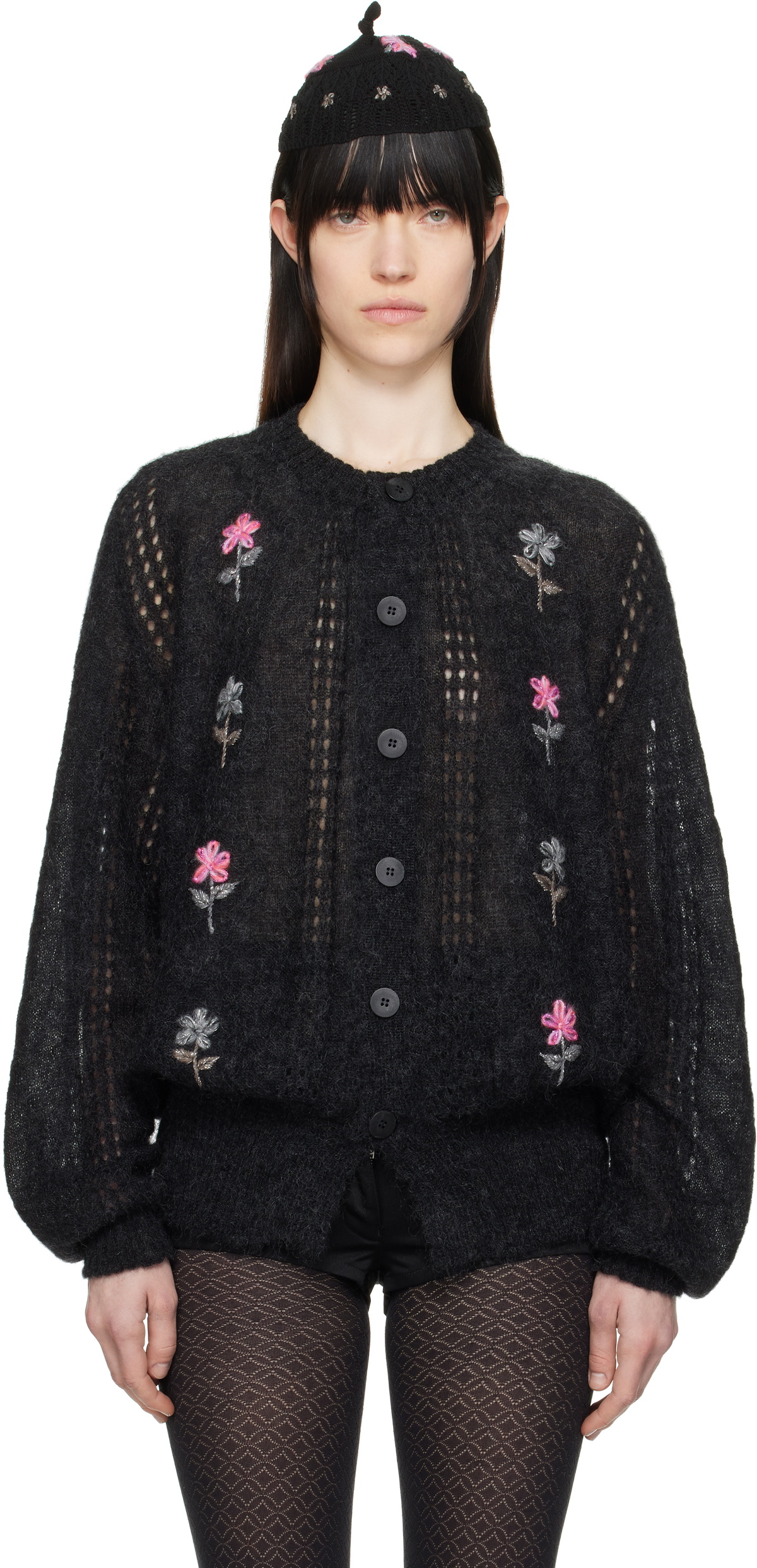 Magliano Black Cormio Edition Cormagliano Mohair Cardigan